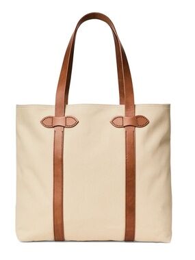 Filson Rugged Twill Large Open Tote Bag Without Zipper